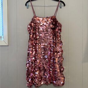 Sequin Mini Dress
